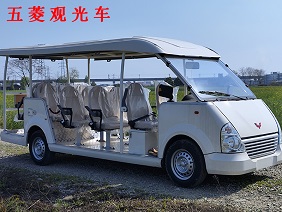 五菱敞開11座觀光車